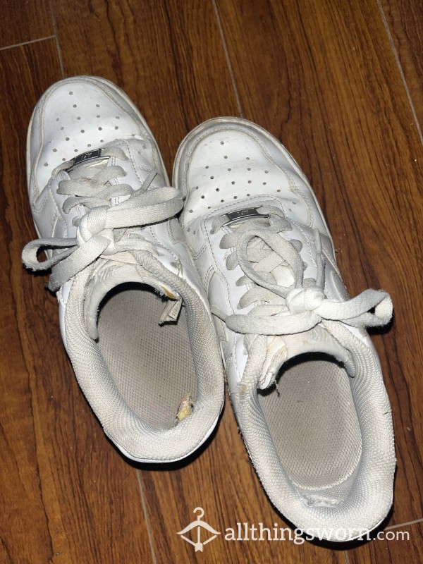 Filthy Well-Worn Air Force 1s | Size 7 | Stinky Athlete Feet