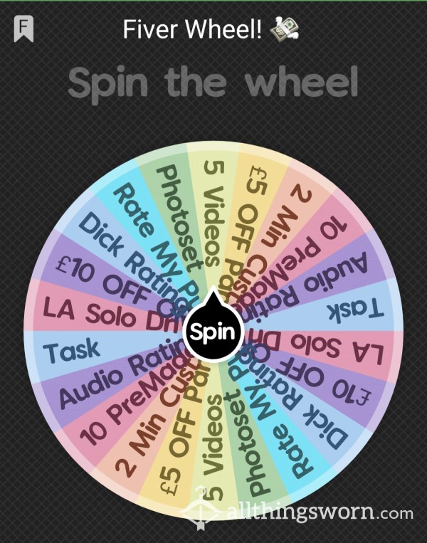 Fiver Spin Wheel