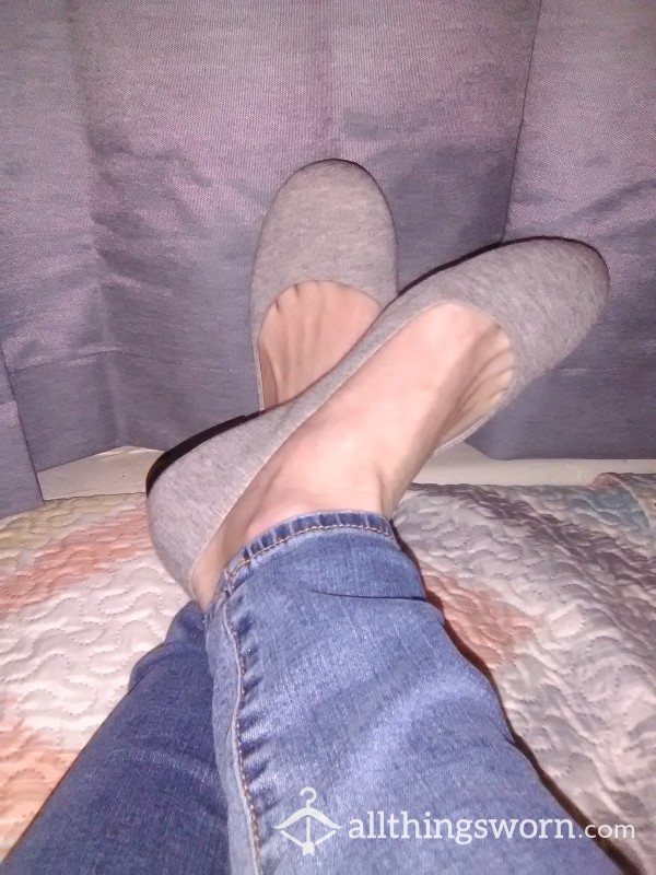 Flat Shoes, Gray