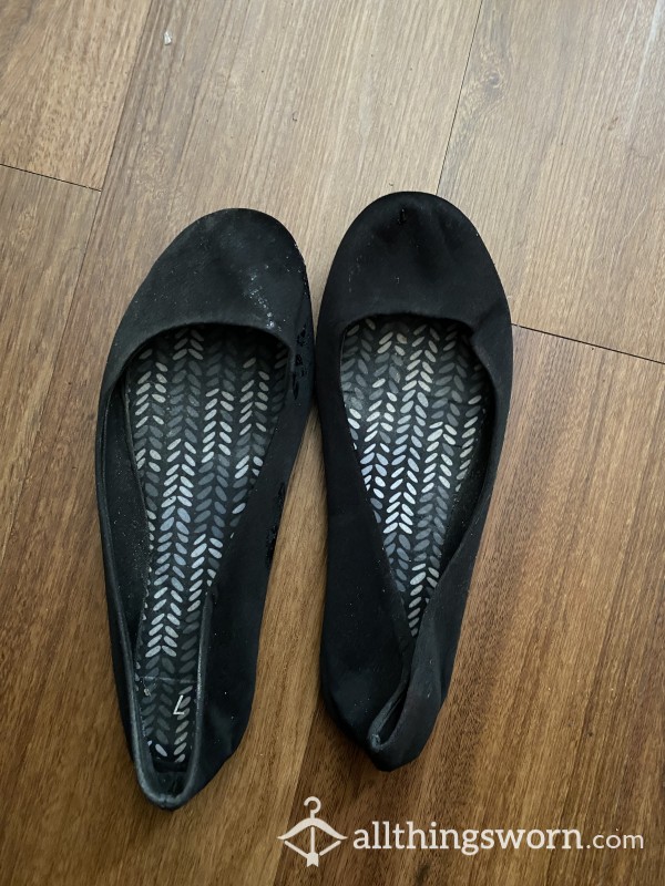 Flat Shoes Used In The Office