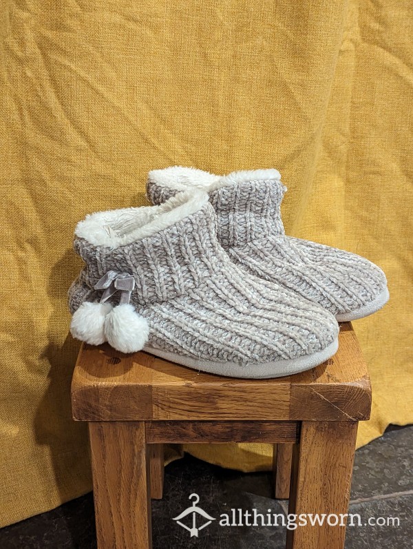 Fluffy Boot Slippers