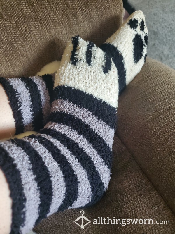 Fluffy Cute 3 Day Worn Socks