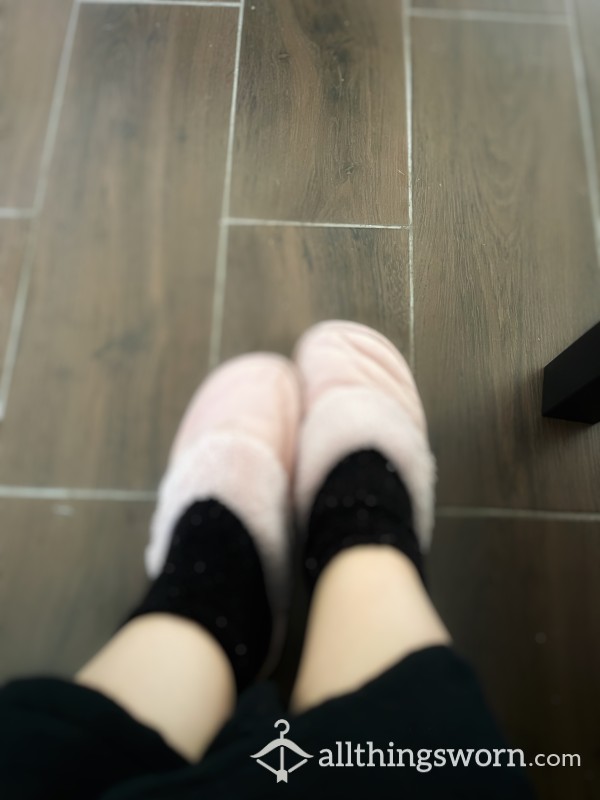 Fluffy Socks And Well-worn Slippers