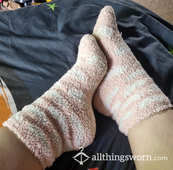 Fluffy Socks In 23° Worn 24hrs