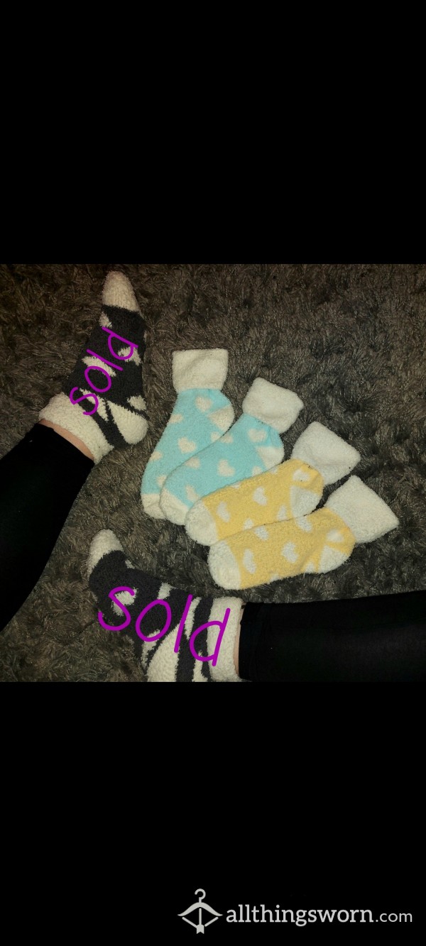 💗🔥 Fluffy, Soft Pastel Cosy Socks ! 🔥💗