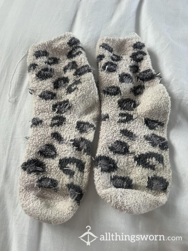 Fluffy Well Worn Socks 🧦