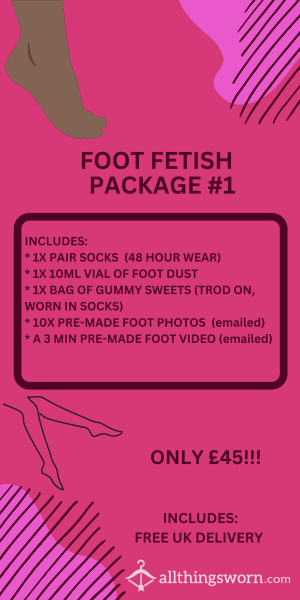👣 Foot Fetish Package #1 👣