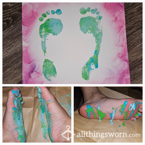 Footprint Art