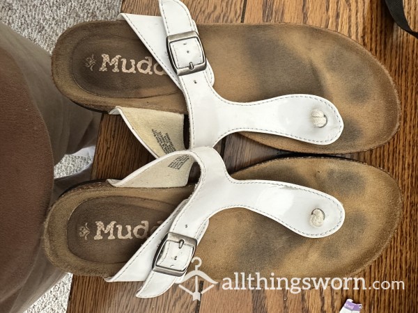 Foot Stained Sandals With 7 Day Wear