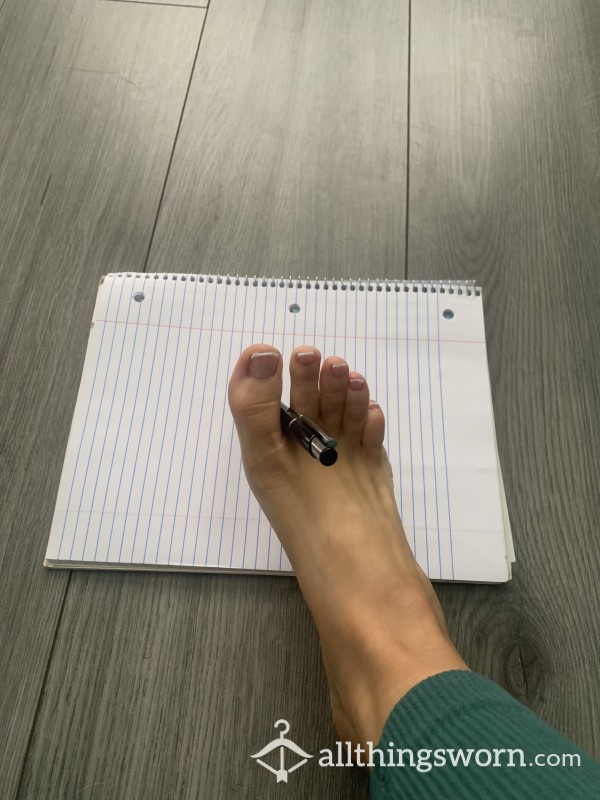 Foot Writing