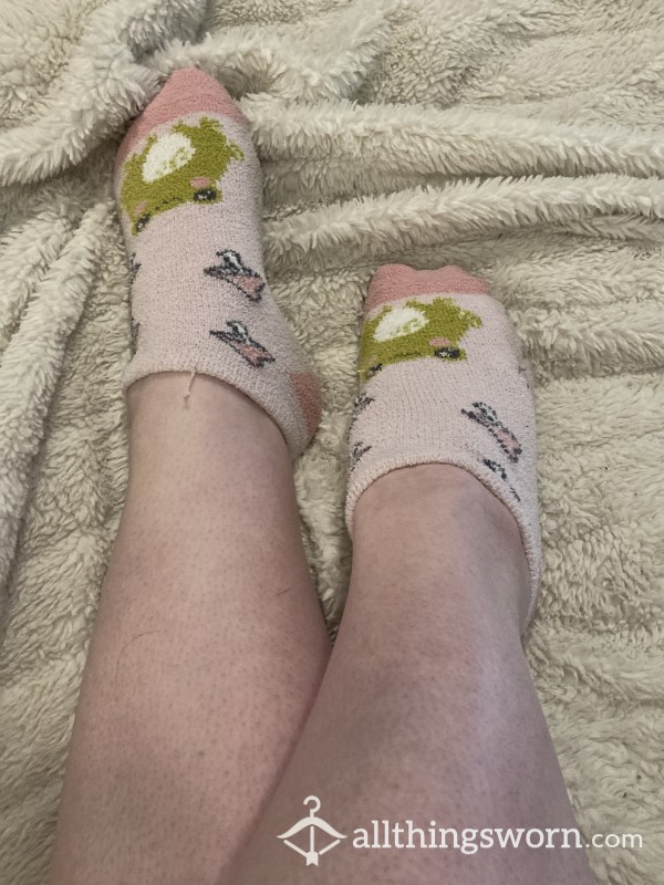 Frog Gripper Socks