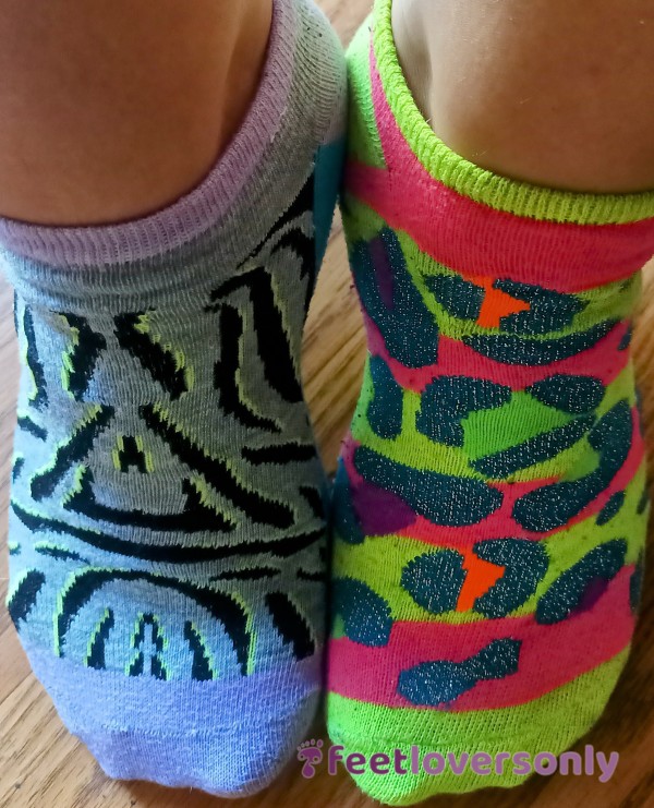 Fun Socks, At Least 24 Hour Wear, Inside And Outside.