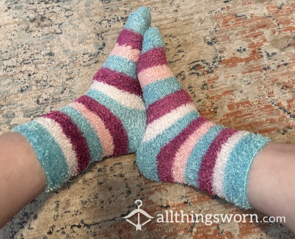 Fuzzy Colorful Socks