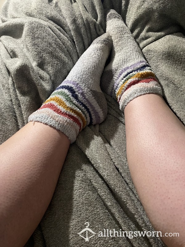 Fuzzy Fragrant Socks For Your Pleasure