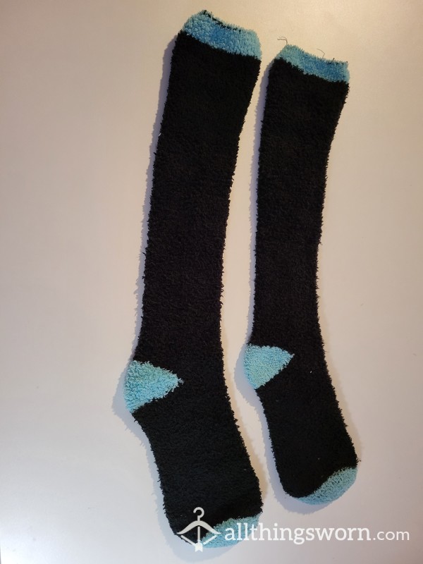 Fuzzy Knee Socks