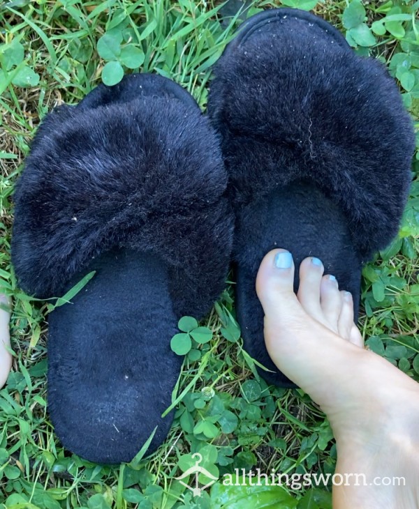 Fuzzy Smelly Slippers