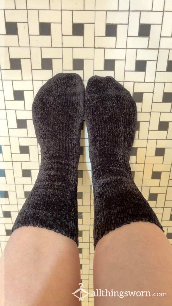 Fuzzy Worn Socks 🤭