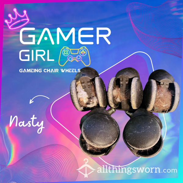 Gamer Girl Caster Wheels