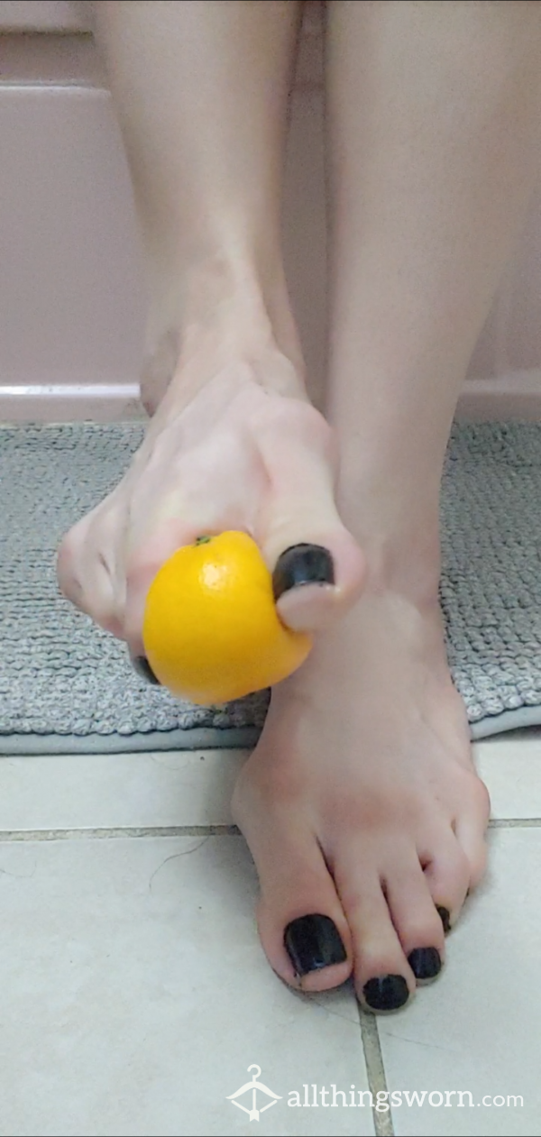GDrive Access - Squeezing An Orange Between My Toes Until It Bursts