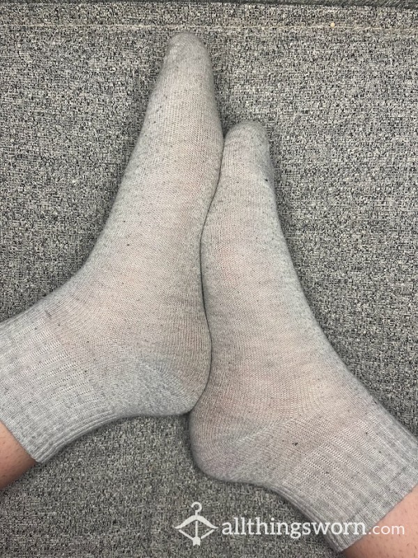 "Glamorously Gray" Socks