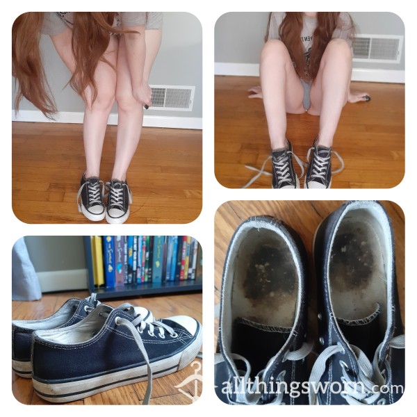 Gross Shoes Worn Without Socks For 4 Years