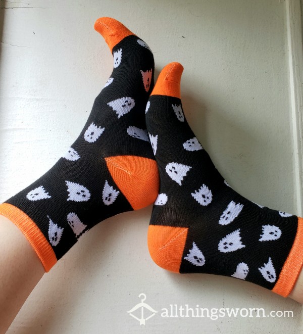 Halloween Ghost Socks 👻🎃