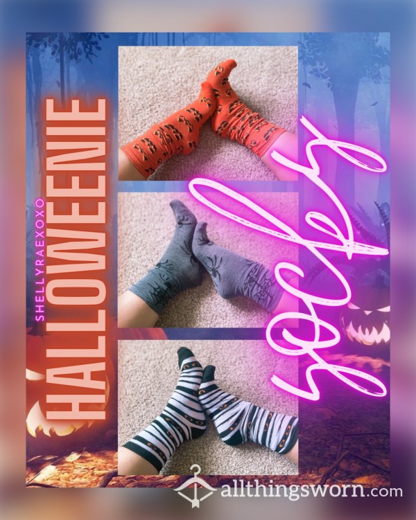 Halloweenie Socks