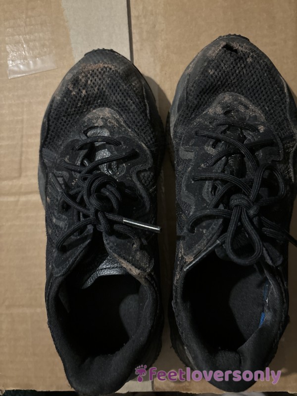 Heavily Worn Gym And Hiking Trainers