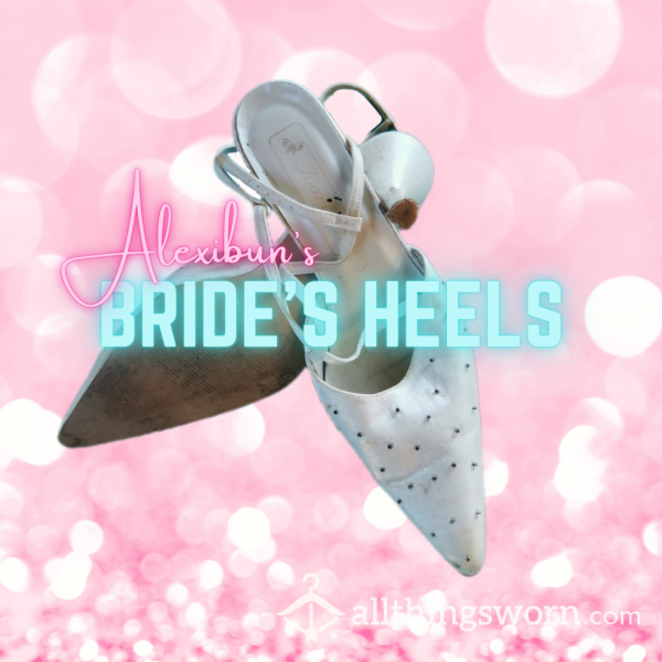 CLEARANCE Satin Wedding Heels - Standard International Shipping Included!