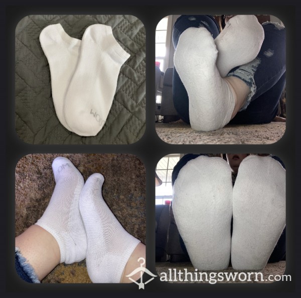 Help Me Make These New White Socks Filthy
