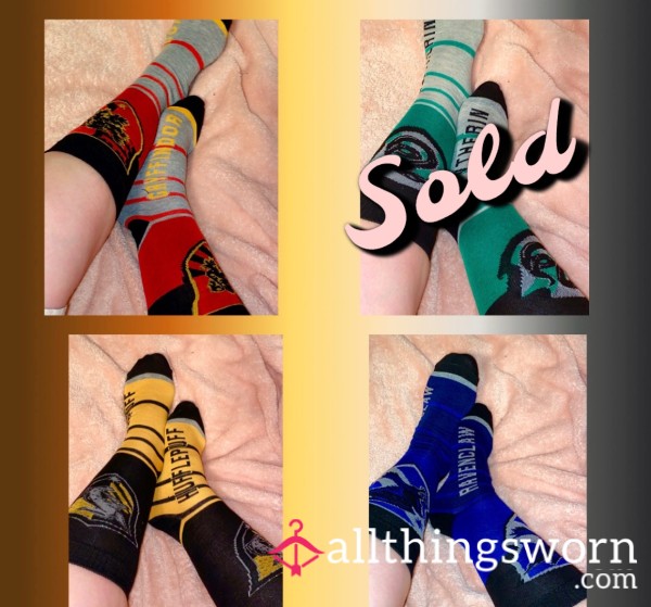 Hogwarts House Socks 🧦 *shipping Included In Price*