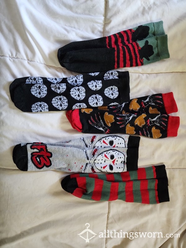 Horror Theme Socks
