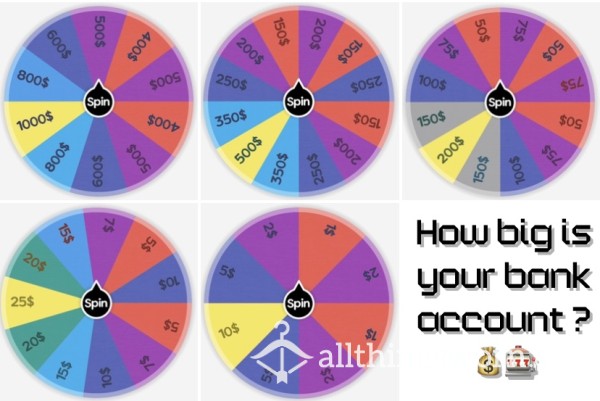 🎰How Big Is Your Bank Account?🎰
