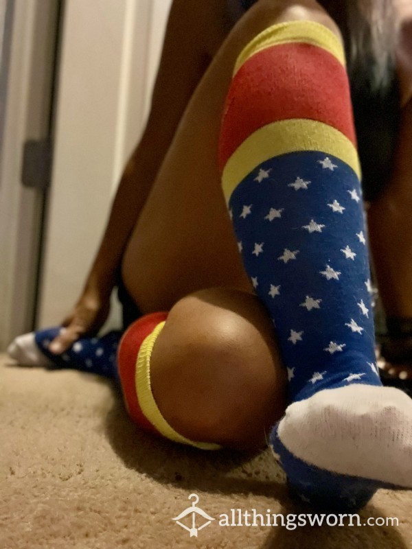 I Am Wonder Woman Socks
