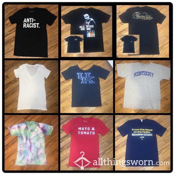 I 🖤 T-Shirts Favorites Collection - 3 Days Wear No Shower