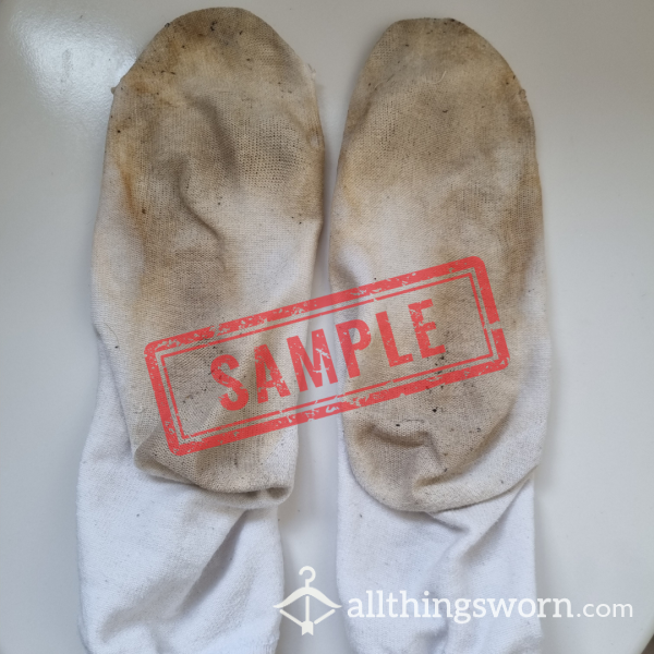 7 Days Worn Socks | Custom Wears | Photos & Removal Clip Included | Additional Days & Add-Ons Available - From £30.00