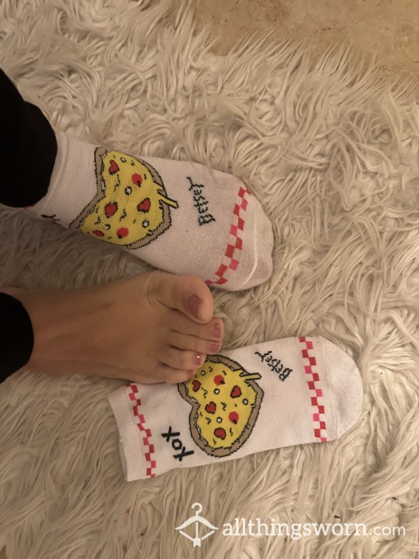 Irresistible Betsey Johnson Pizza Socks