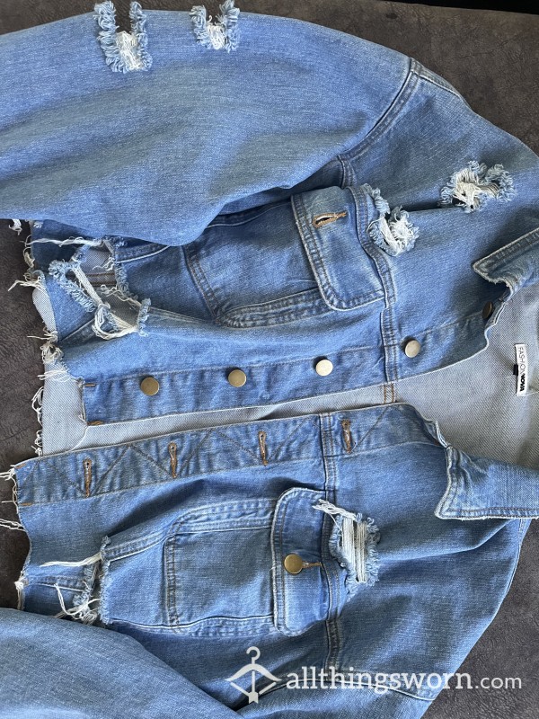 Jean Jacked : Ripped Style : Fits XL