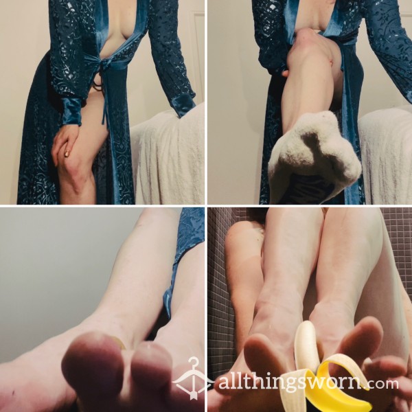 JOI Dominance With Sock/foot Tease/POV Foot Job