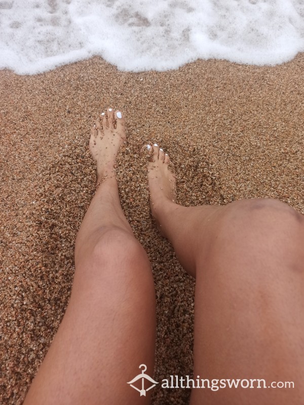 Join Me In My Beach Walk 🏖️ Feet Vids On The Beach From My Weekend Getaway