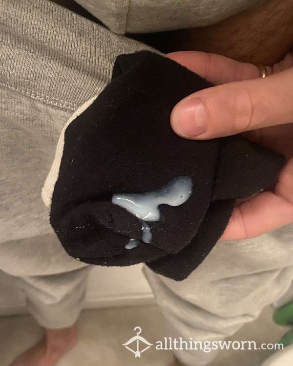 Just Finished On My Sweaty Sock 💦