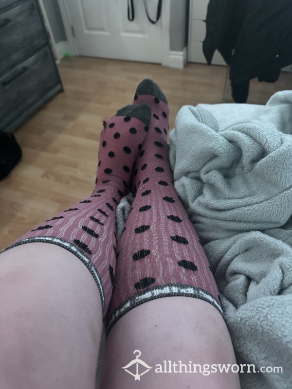 Knee-high Victorias Secret/pink Socks