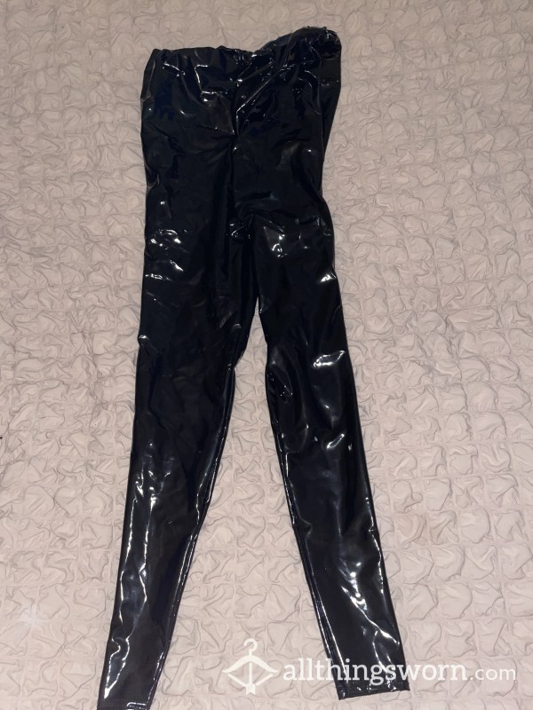 Latex Style Trousers 🖤