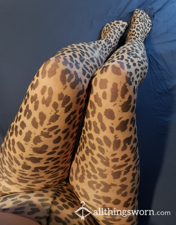Leopard Print Hose