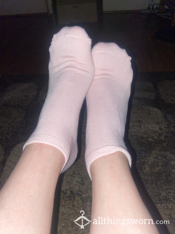 Light Pink Ankle Socks!