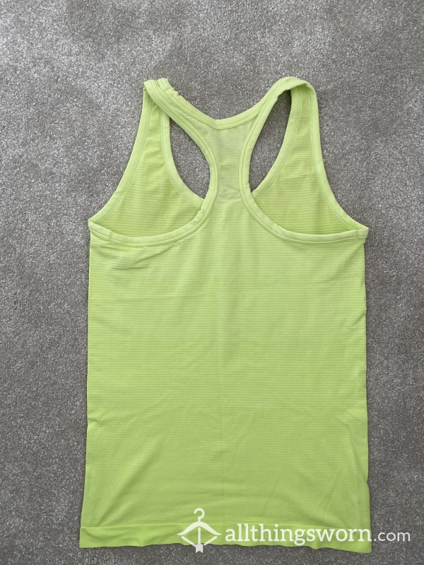 Lime Green Size Small Gym Top