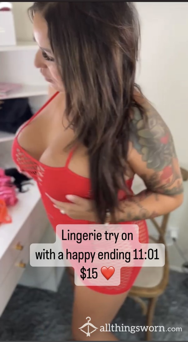 Lingerie Try On…sex