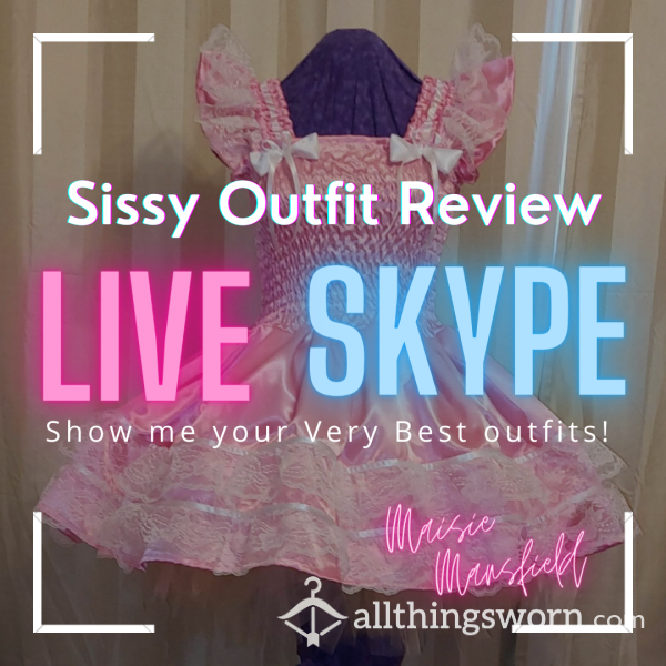Live Video Call #10: Sissy Outfit Review!