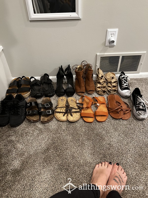Lot Of Used Shoes!