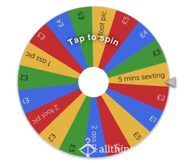 Findom Wheel Spin